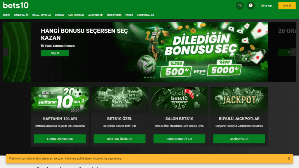 bets10 giriş